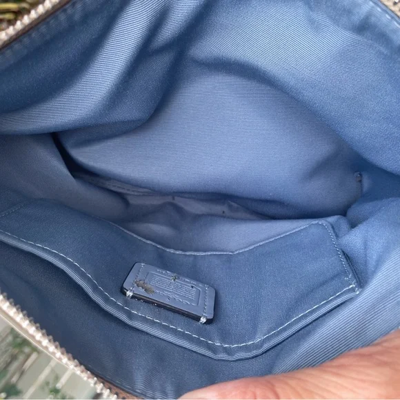 Coach Beige Signature Crossbody Bag - Picture 5 of 5